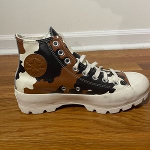 ADULT Converse Chuck Taylor All Star Lugged High Tops COW shoes